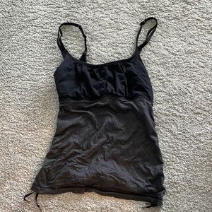 Lulu tank with built in bra